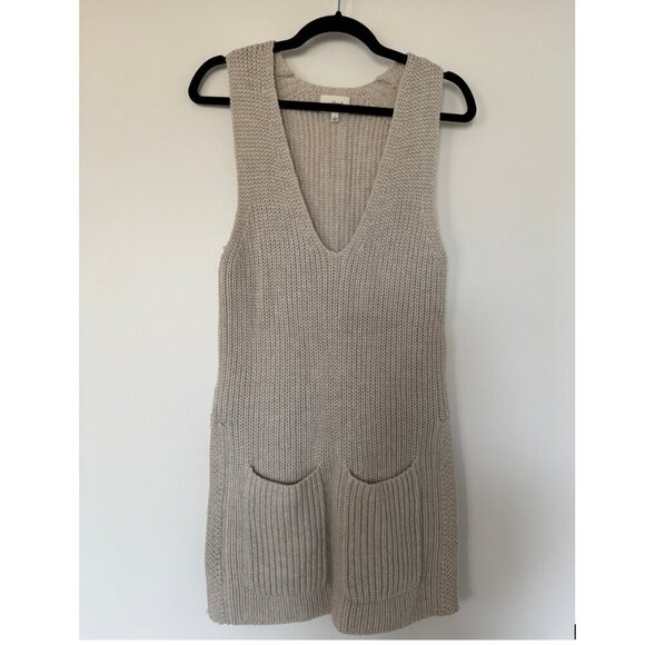 Wilfred Sweaters - Wilfred Chartres Sweater Vest - Oat - Size Small